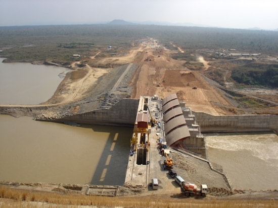 Đập thủy điện Buôn Kuốp, Xã Hòa Phú, Buôn Mê Thuột, Đắc Lắk. Ảnh minh họa