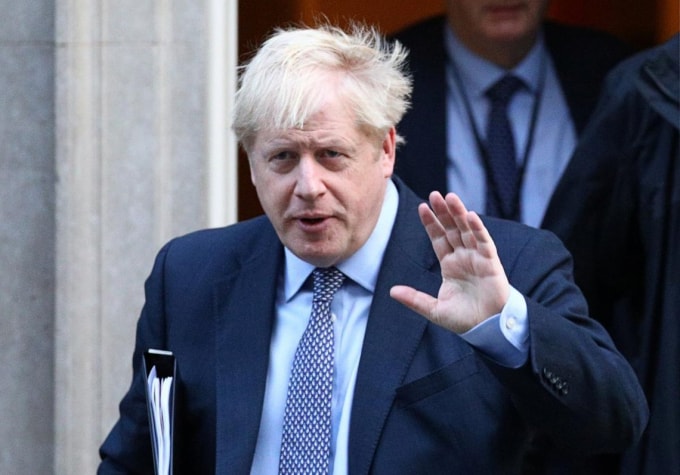 Thủ tướng Anh Boris Johnson. Ảnh: Reuters