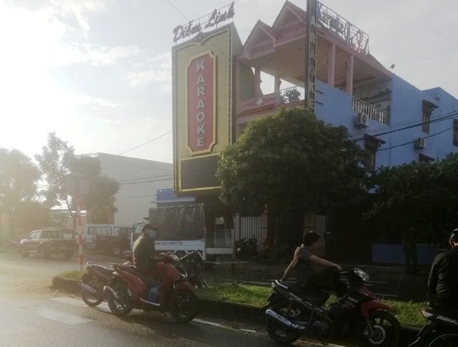Quán karaoke Diễm Linh nơi phát hiện 68 dân chơi dương tính với ma túy.