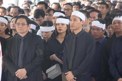 Đồng chí Phạm Minh Chính, Ủy viên Bộ Chính trị, Trưởng ban Tổ chức Trung ương Đảng tới viếng. Ảnh: P.V