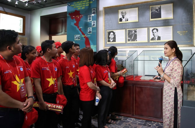 Thanh niên tham gia Hành trình