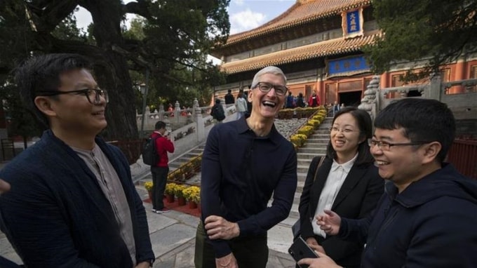 Tim Cook- CEO Apple. Ảnh: The Verge