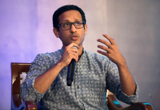 Nadiem Makarim - CEO của Gojek. Ảnh: GI