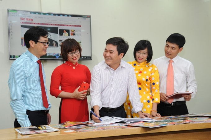 Tòa soạn hội tụ - Báo Bắc Giang.
