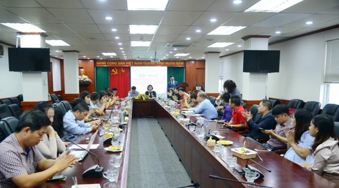 Các hội viên cùng nhau thảo luận và đóng góp ý kiến tại Hội nghị. Ảnh: PV