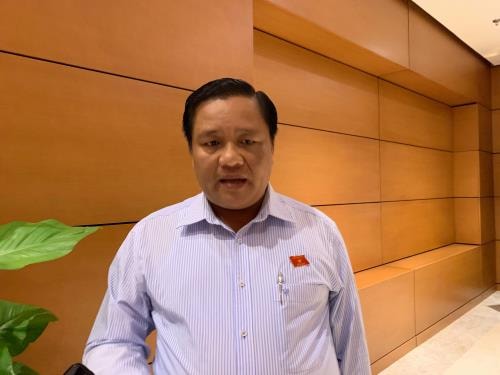 Đại biểu Hoàng Anh Tuấn (Đoàn Long An).