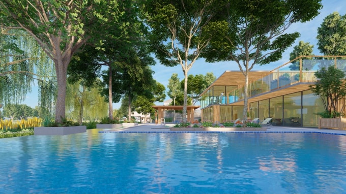 Phong cách sống xanh hiện đại tại Aqua City.