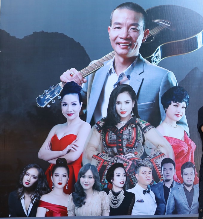 Liveshow đầu tiên của Nguyễn Vĩnh Tiến với những tuyệt phẩm sẽ được thể hiện bởi các ca sĩ nổi tiếng. Mỗi người là một mảng màu trong bức tranh âm nhạc khá đồ sộ của anh. Ảnh: BTC