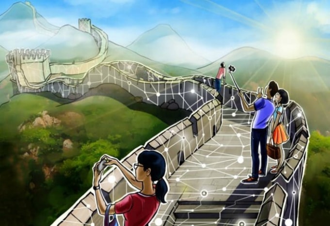 Trung Quốc tham vọng dẫn đầu công nghệ blockchain. Ảnh: Cointelegraph.