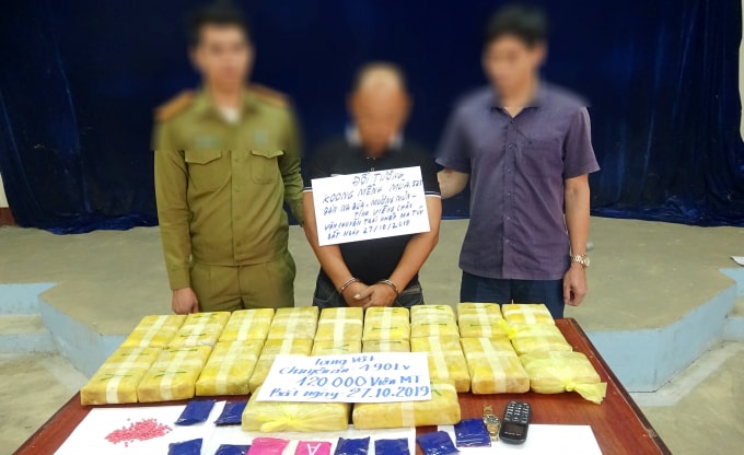 Đối tượng bị bắt giữ