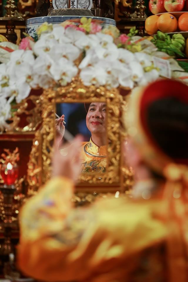Thanh đồng Vũ Thanh Bình, đền Bảo Ninh, Hải Hậu, Nam Định. Ảnh: Long Hưng
