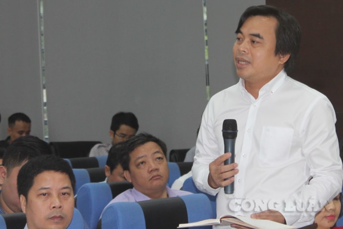 Ông Tô Văn Hùng, Giám đốc Sở TN&MT TP Đà Nẵng.