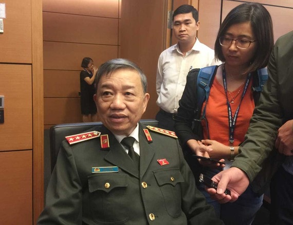 Đại tướng Tô Lâm, Bộ trưởng Bộ Công an. Ảnh: CAND
