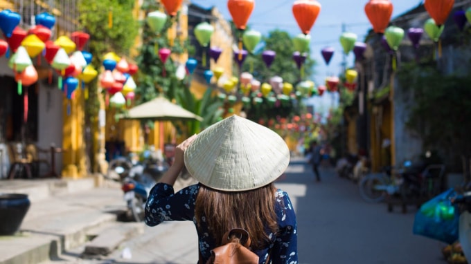 Hội An (Quảng Nam) là một trong những điểm đến của Việt Nam thu hút du khách Hàn Quốc.