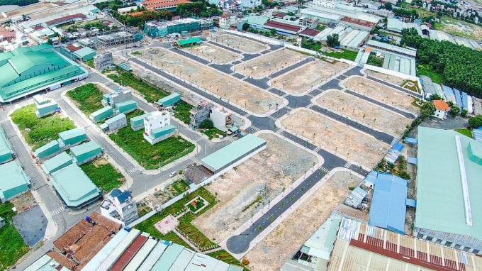 Đất nền vẫn là phân khúc có tỷ suất sinh lời vượt trội (Ảnh: dự án Lộc Phát Residence Bình Dương).