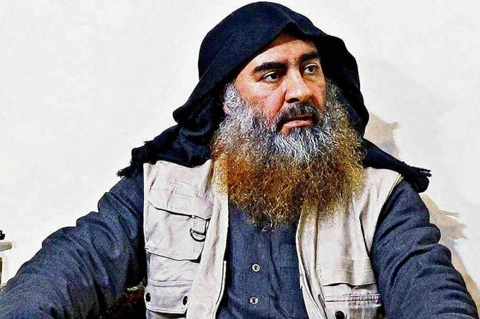 Cố thủ lĩnh IS Abu Bakr al-Baghdadi. Ảnh: Reuters