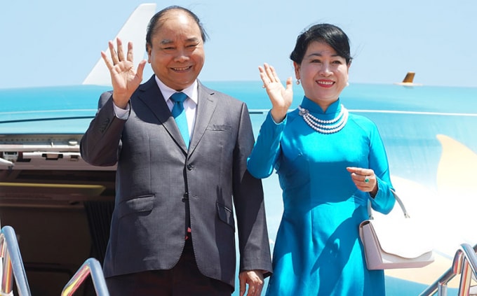 Thủ tướng Nguyễn Xuân Phúc và Phu nhân tham dự Hội nghị Cấp cao ASEAN lần thứ 35 tại Thái Lan.