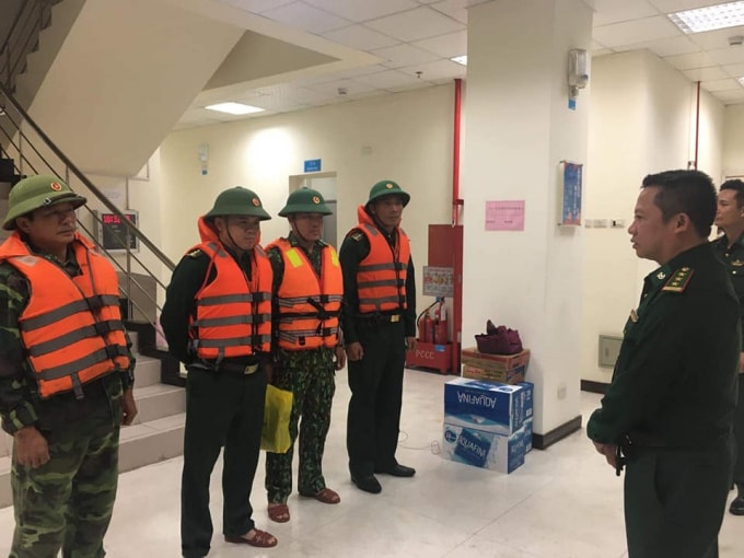 Bộ đội Biên phòng Hà Tĩnh triển khai phương án ứng cứu các nạn nhân bị chìm tàu trên biển