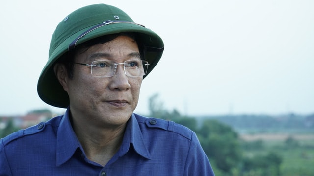 NSND Trọng Trinh vào vai Bí thư Tỉnh ủy Văn Thành Nhân. Ảnh: vtv.vn