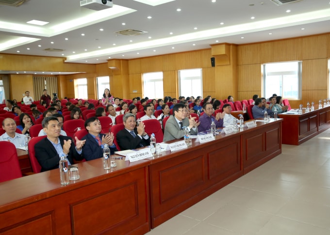 Lễ phát động do Bộ Y tế phối hợp với Hội Nhà báo Việt Nam tổ chức diễn ra tại Tòa Nhà Hội Nhà báo Việt Nam. Ảnh: Sơn Hải
