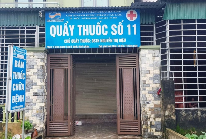 Người dân mong muốn những quầy thuốc như này nên có đầy đủ các thông tin để họ an tâm khi mua thuốc.