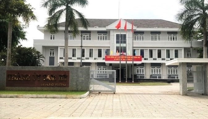 Trụ sở Thành ủy Tam Kỳ.