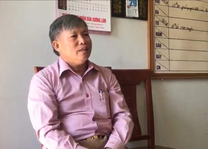 Ông Hà Văn Nghị khẳng định chữ ký trong lời chứng là của mình, tuy nhiên không nhớ ai trình ký.
