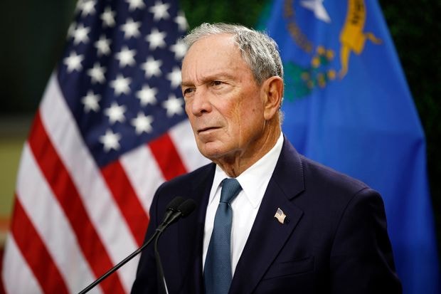 Ông trùm truyền thông Bloomberg. Ảnh: WSJ