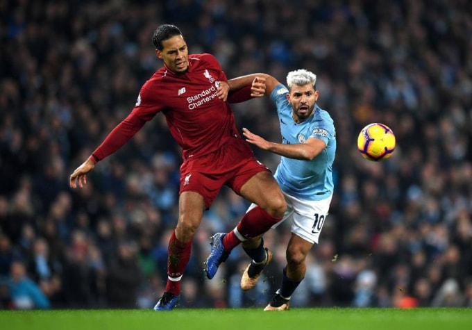 Cuộc đọ sức giữa Liverpool và Man City sẽ ảnh hưởng lớn tới cục diện Ngoại hạng Anh. Ảnh Getty