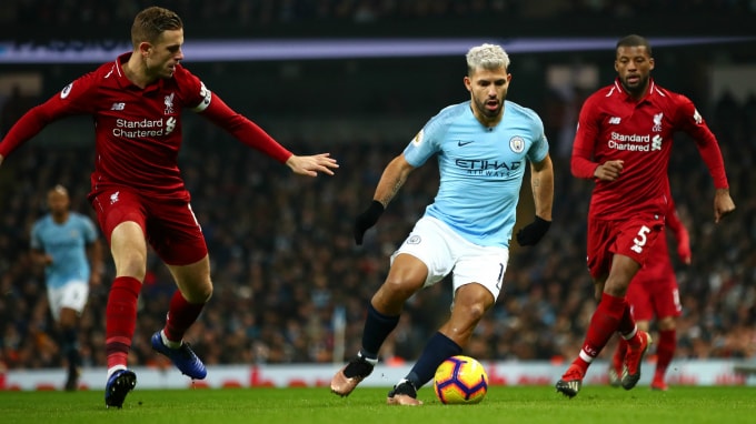 Trận đấu giữa Liverpool và Manchester City sẽ ảnh hưởng lớn tới cuộc đua vô địch tại Ngoại hạng Anh mùa này. Ảnh: Getty