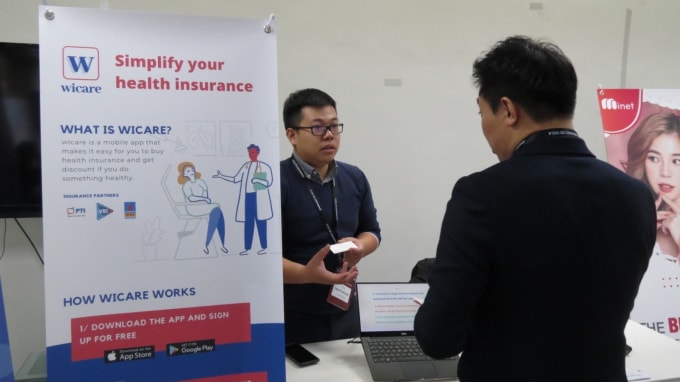 Start-up Việt Nam đang giới thiệu sản phẩm với nhà đầu tư Hàn Quốc