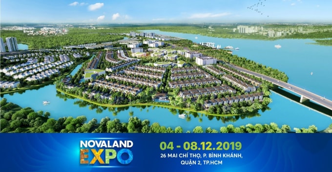 Novaland Expo tháng 12/2019 là triển lãm BĐS quy mô cùng sự quy tụ của nhiều thương hiệu uy tín.