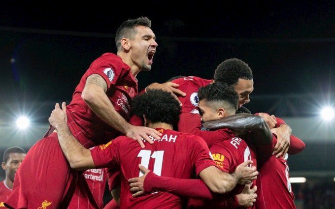 Cơ hội vô địch đang rất gần The Kop. Ảnh: Getty