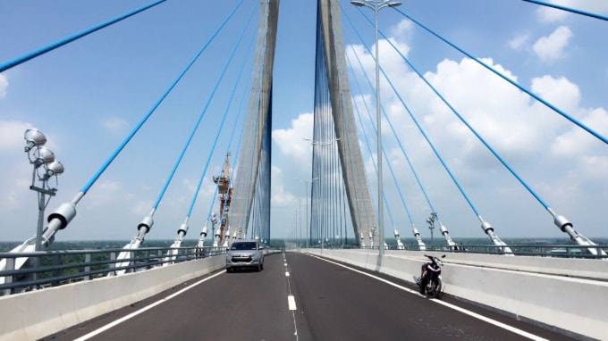 Cầu Vàm Cống khánh thành, nối liền Cần Thơ và Đồng Tháp.