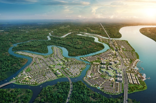 Dòng sản phẩm biệt thự xanh tại Aqua City được người mua ở và nhà đầu tư quan tâm.