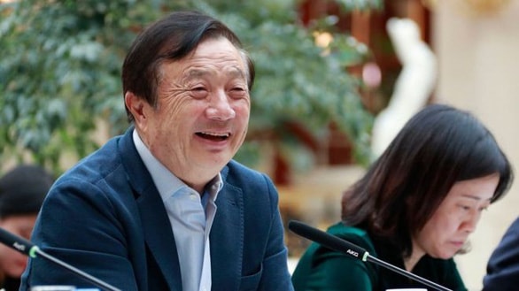 Nhà sáng lập Huawei Nhậm Chính Phi - Ảnh: AFP