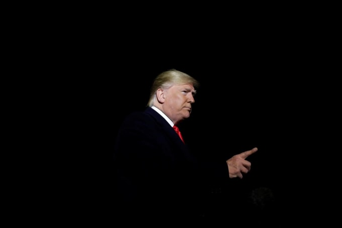Tổng thống Mỹ Donald Trump. Ảnh: Reuters