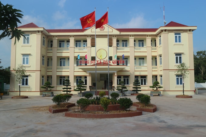 Công sở xã Dân Quyền.