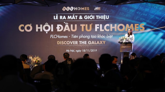 Bà Hương Trần Kiều Dung, Phó Chủ tịch, TGĐ Tập đoàn FLC kiêm Chủ tịch FLCHomes