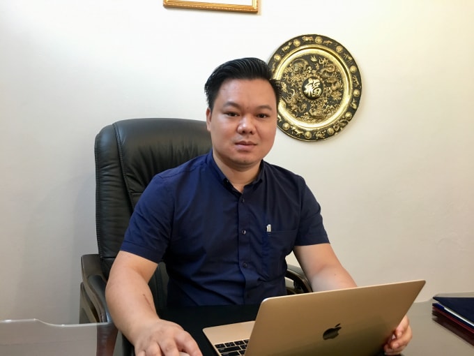 Ông Đặng Xuân Thùy, Tổng Giám đốc Công ty Cổ phần công nghệ bảo mật tiền tệ toàn câu
