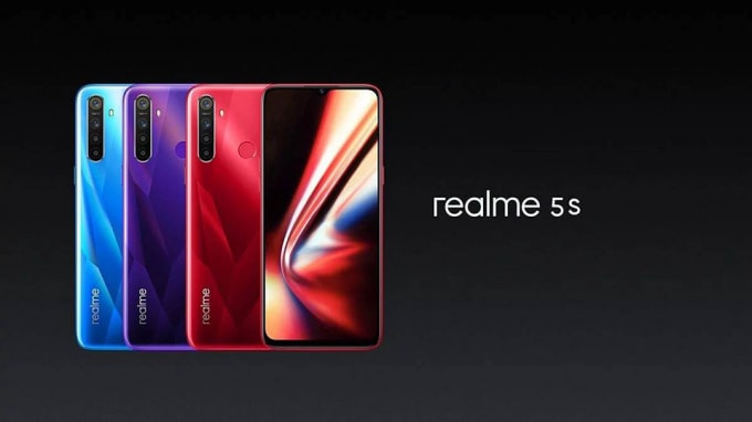 Realme 5s chính thức trình làng với pin