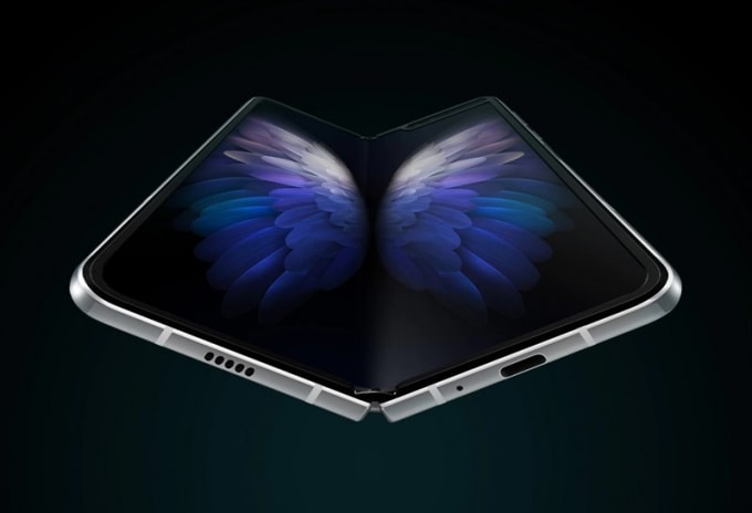 Samsung W20 khi ở trạng thái mở