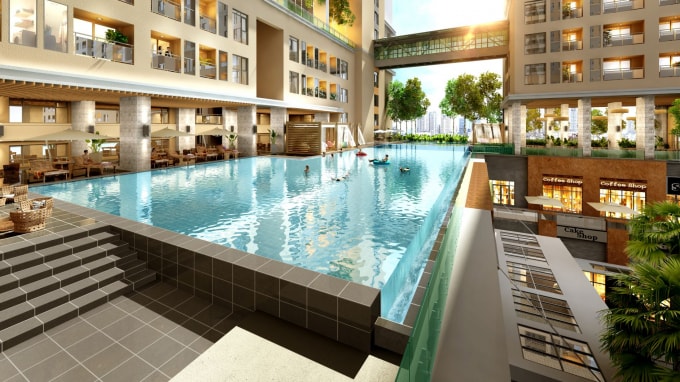 The Grand Manhattan hội tụ nhiều tiện ích đẳng cấp chuẩn resort.