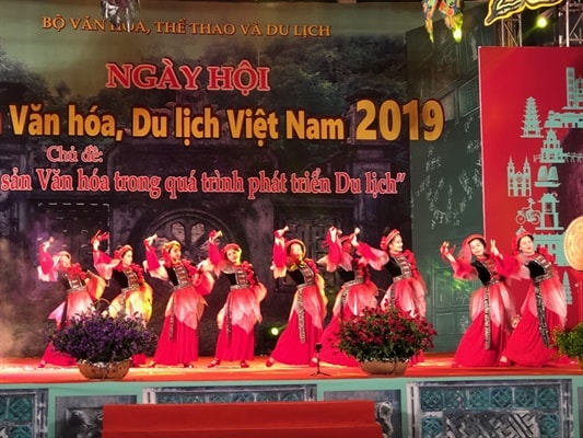 Chủ đề của ngày hội năm nay là “Di sản văn hóa trong hội nhập và phát triển”. Ảnh: TTXVN