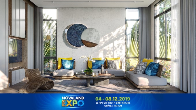 Nhà phố vườn sinh thái The Tropicana nằm hưởng trọn nguồn năng lượng xanh từ thiên nhiên trong lành.