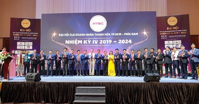 Ban chấp hành nhiệm kỳ IV CLB Doanh nhân Thanh Hóa tại TP.HCM và phía Nam.