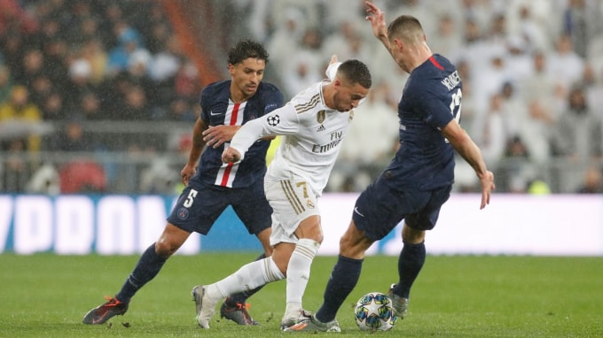 Real Madrid tạo thế trận tấn công ngay từ đầu. Ảnh: Getty