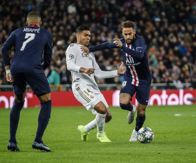 PSG và Real Madrid đã hòa nhau kịch tính. Ảnh: Getty