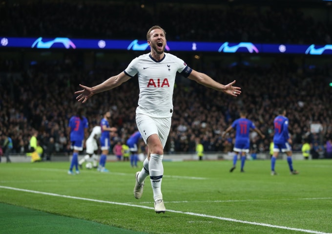 Tottenham giành 3 điểm với sự tỏa sáng của Harry Kane. Ảnh: Getty