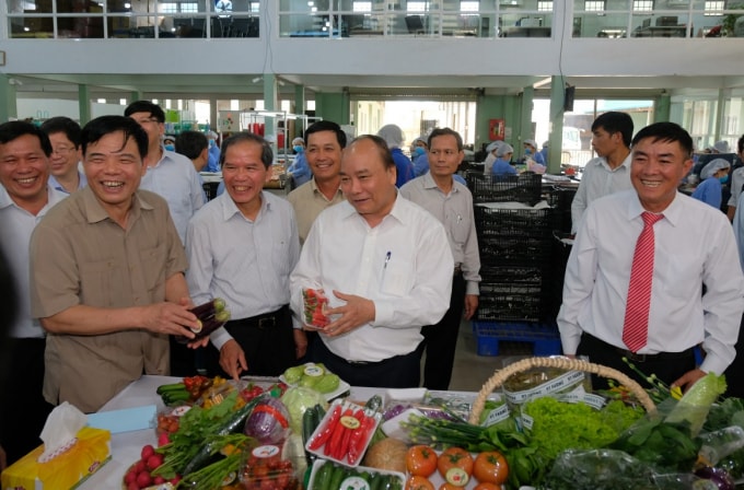 Ngày 29/7/2018, tại Lâm Đồng, Thủ tướng Nguyễn Xuân Phúc đã đến thăm mô hình sản xuất rau an toàn ứng dụng công nghệ cao của Công ty Phong Thúy.